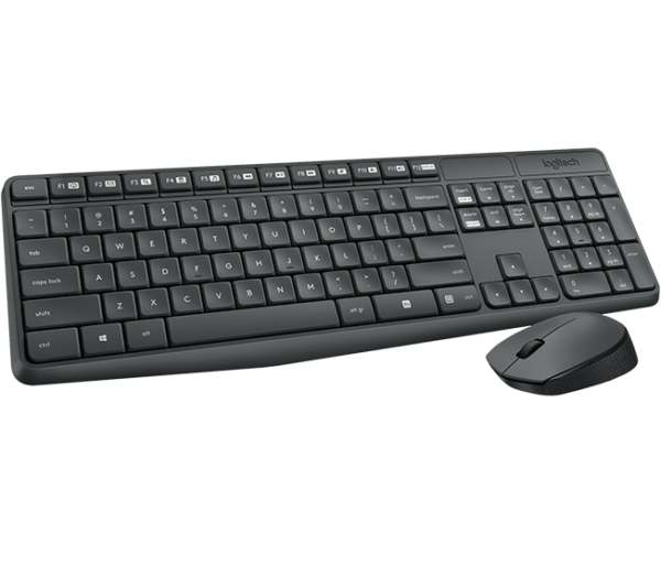 Kit Logitech Teclado Mouse Mk235 Inalámbrico - Imagen 2