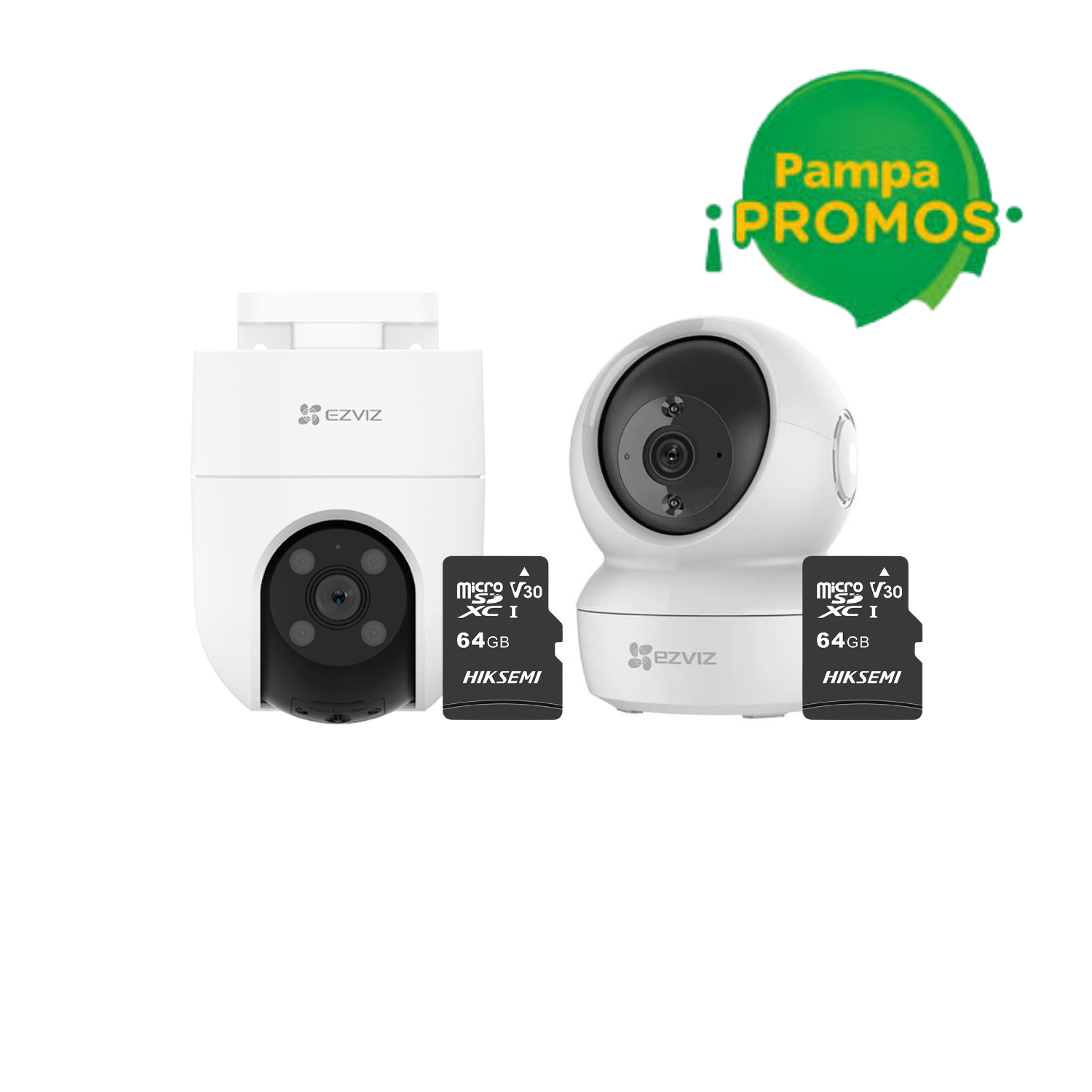 Kit de vigilancia Ezviz interior y exterior