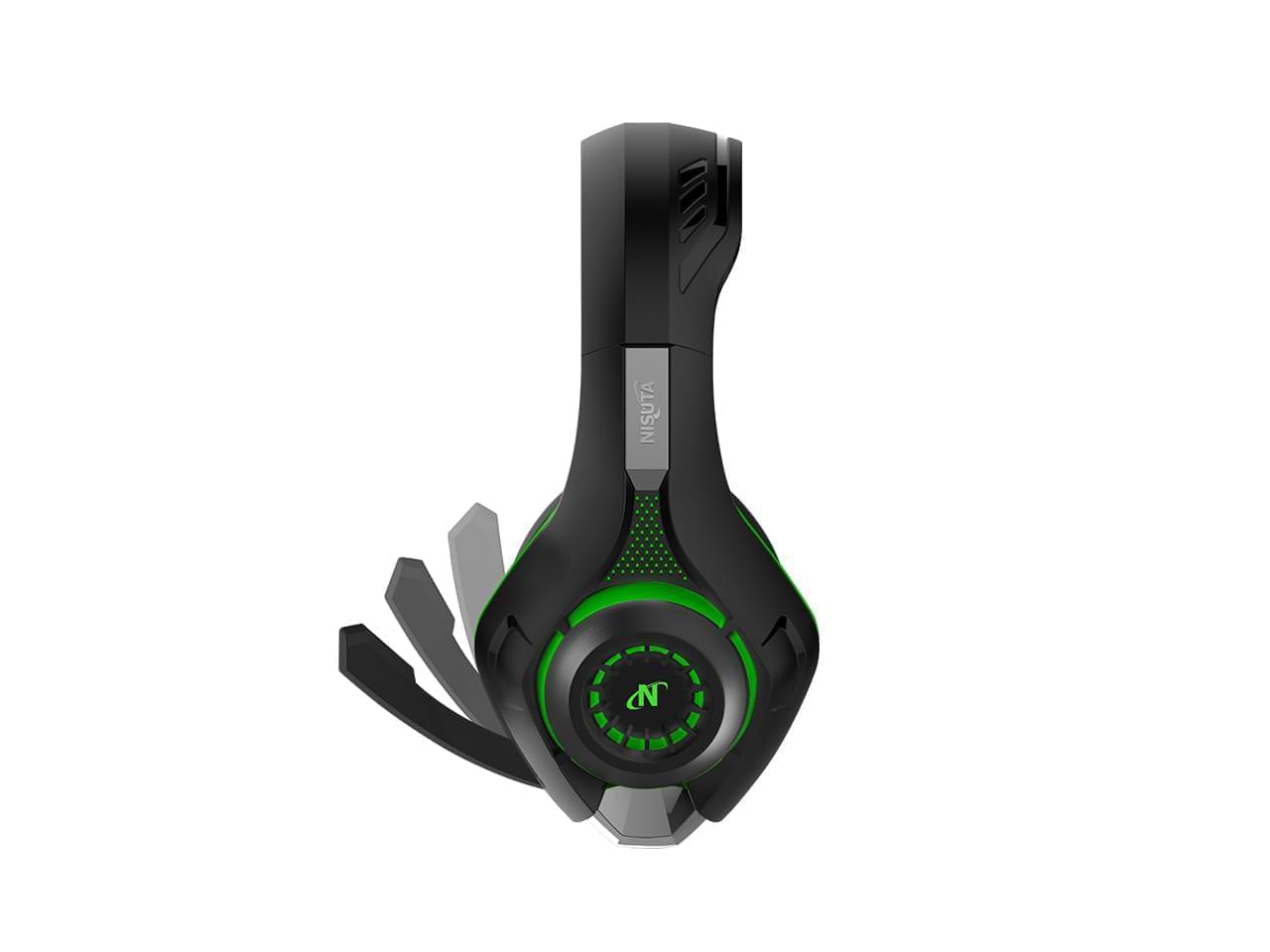 Auriculares Gamer Nisuta NS-AUG300 RGB con Micrófono - Imagen 4