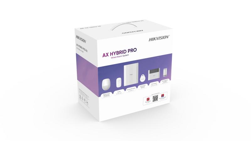 Kit de alarma Hikvision Ax Hybrid Pro 64 zonas