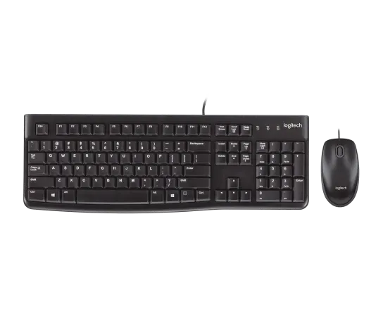 Kit Teclado y Mouse Logitech MK120 USB