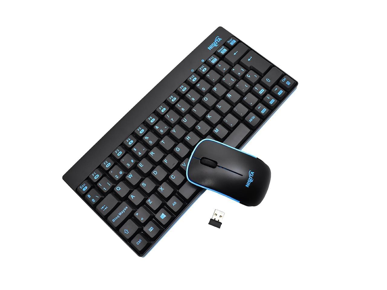 Combo Teclado y Mouse Inalámbricos Nisuta NS-WI67CO - Imagen 2