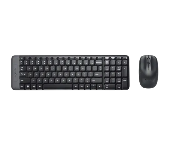 Combo Teclado y Mouse Inalámbricos Logitech MK220 Compacto - Imagen 2