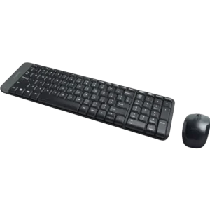 Combo Teclado y Mouse Inalámbricos Logitech MK220 Compacto